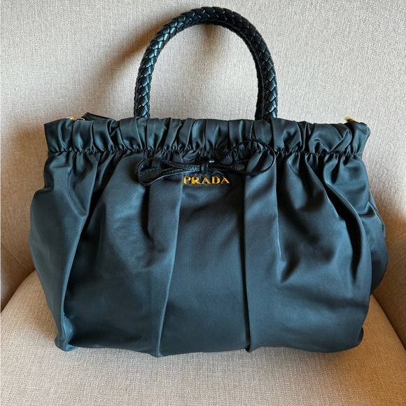 PRADA Tessuto Bow Bag - Picture 2 of 15